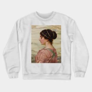 Marcella by John William Godward Crewneck Sweatshirt